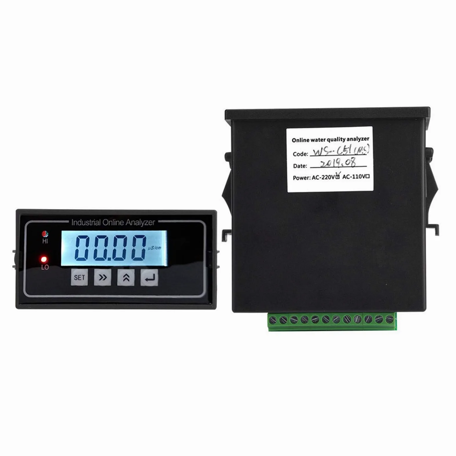 Medidor de Conductividad Eléctrica, Comprobador de Conductividad Estable Y sin Mantenimiento con Pantalla LCD para la Industria Alimentaria Y de Bebidas para la Industria Química Electrónica
