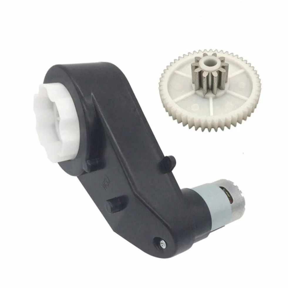 Caja de cambios 24 V 550 motor CC 20000 rpm para coche niños eje 12 mm compatible RS550