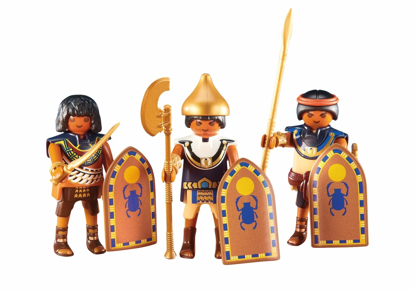 PLAYMOBIL Tres Soldados EGIPCIOS 6488