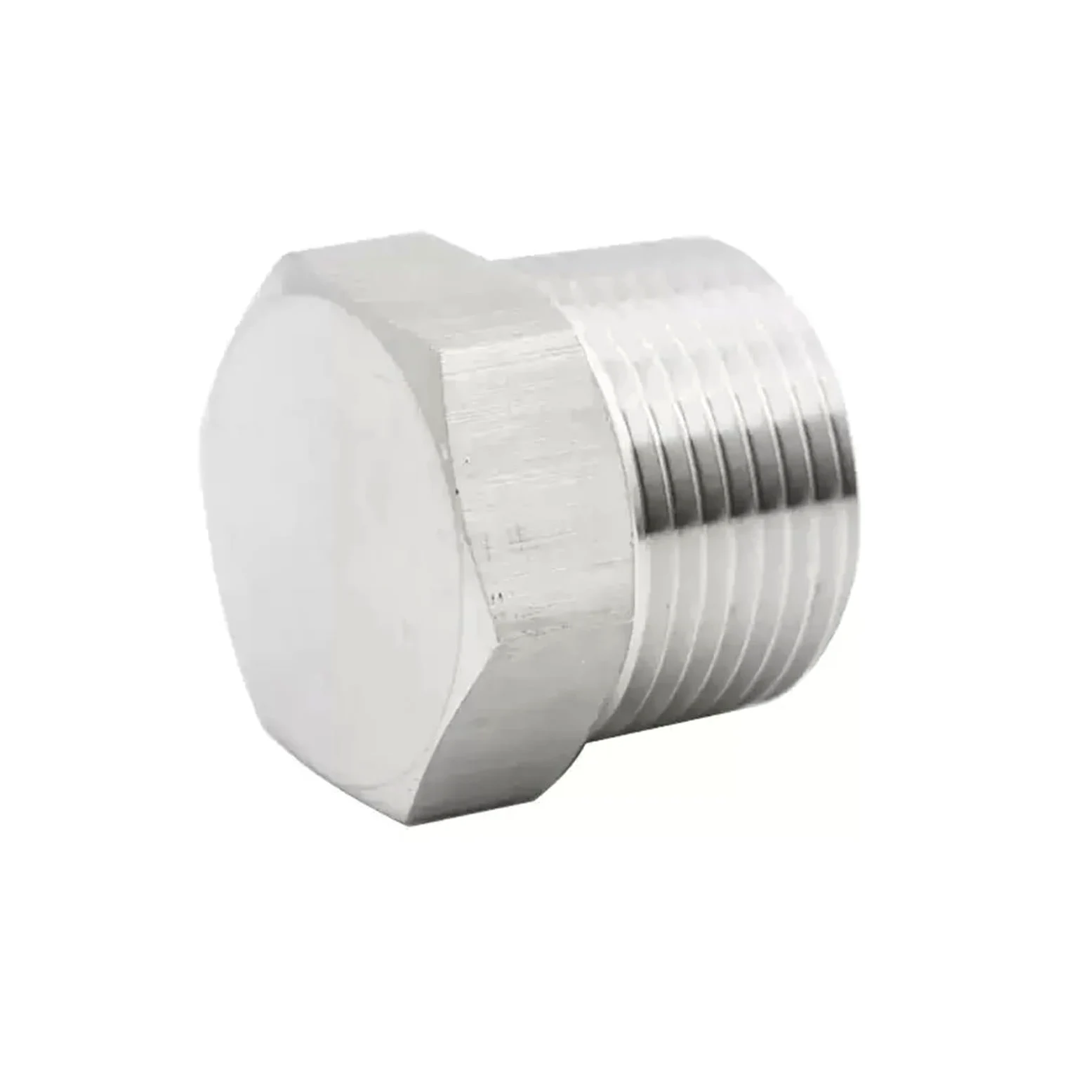 Tapón De Tubo Rosca Acero Inoxidable 304, NPT PT, 1/8 Pulgadas A 2, 1 Ud | Roscas de precisión for un sellado confiable de tuberías a prueba de fugas(NPT 1-1 2-1pcs)
