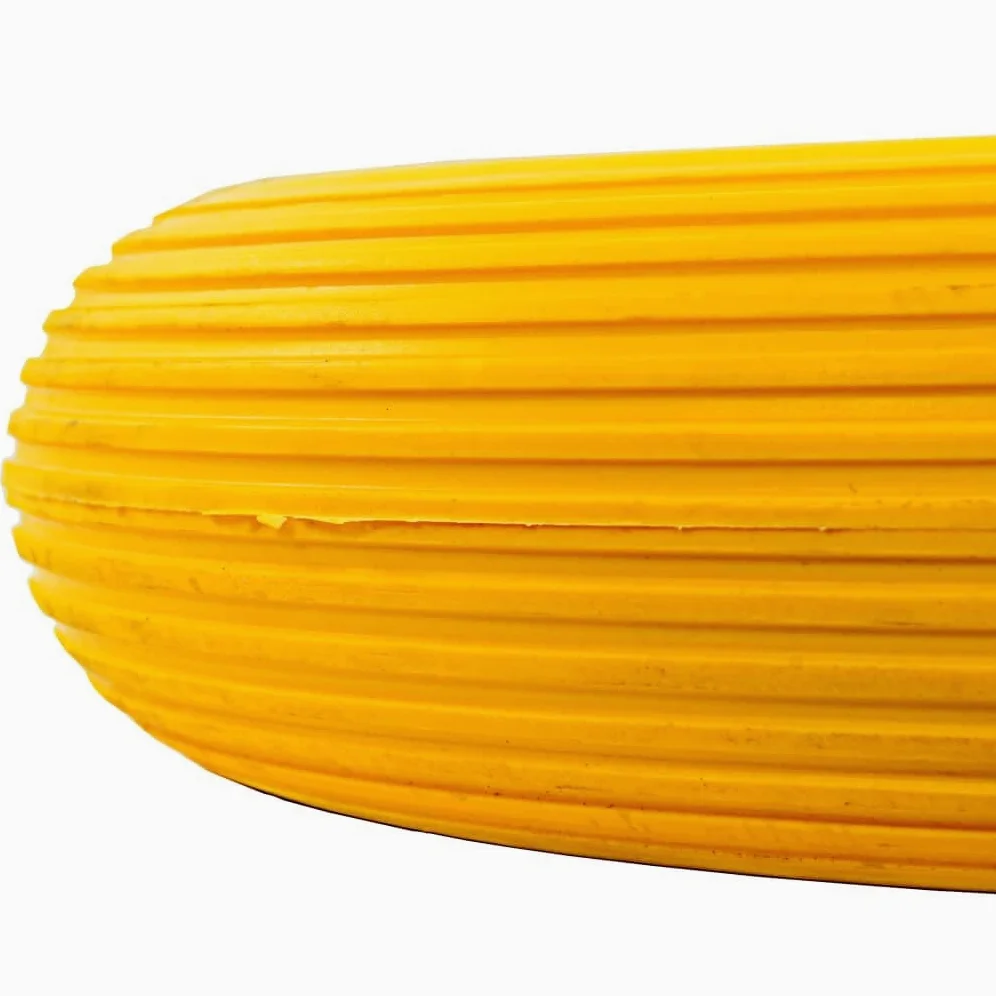 Rueda de carretilla con eje de poliuretano macizo, 4,00 – 8, 390 x 90 mm, llanta de metal, 1 rueda y 1 eje, para carro, carretilla de mano, 160 kg