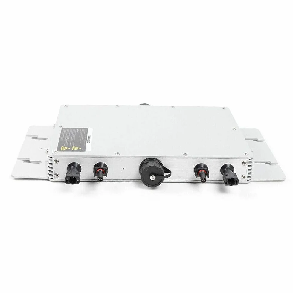 WVC-1200W 373,9 x 284,5 x 38 mm inversor 1200 W, micro inversor de red solar, inversor DC MPPT, inversor de energía para balcón