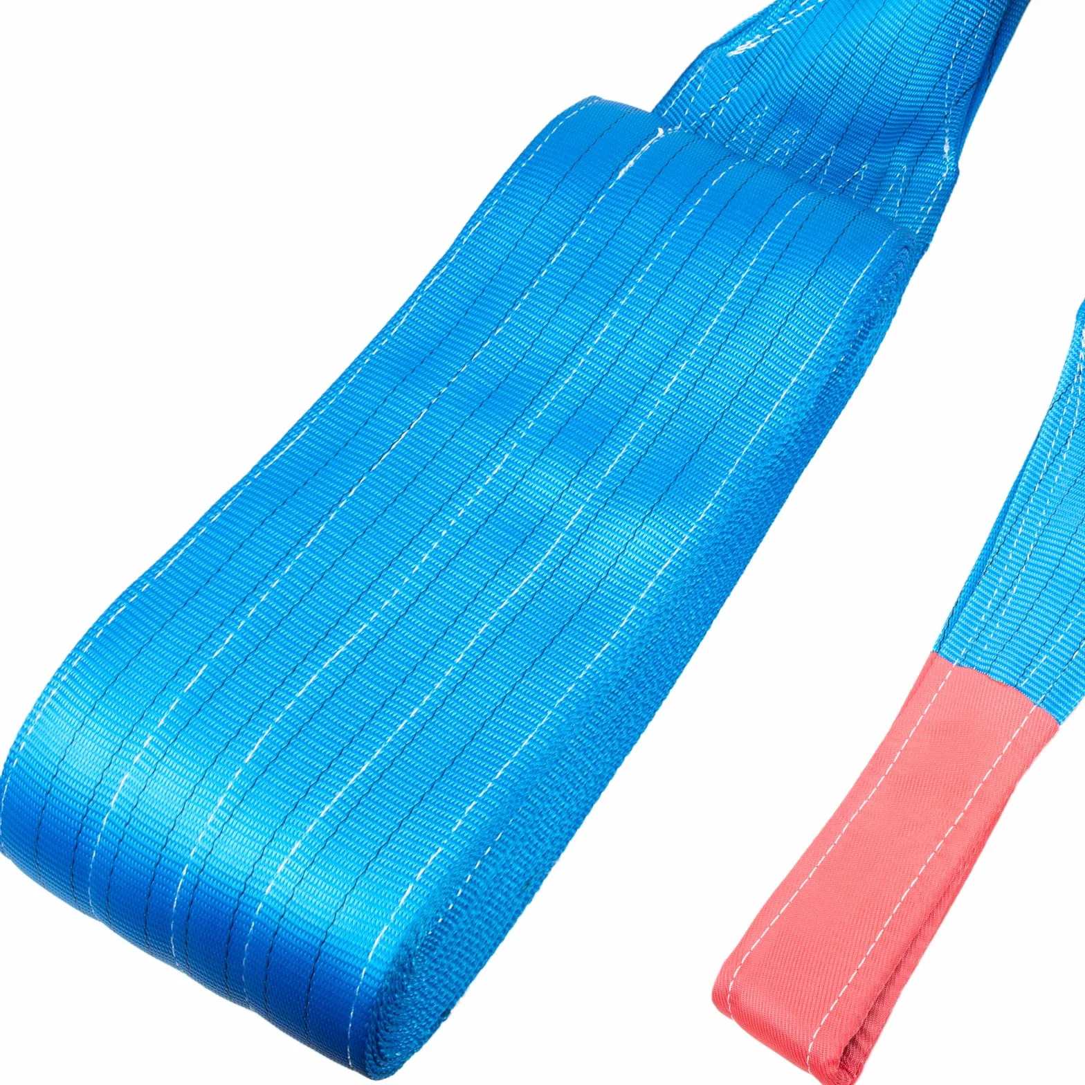 PrimeMatik - Correa de Carga, Eslinga de Carga de 5 m x 240 mm 8000 Kg para izaje y grúas, Color Azul