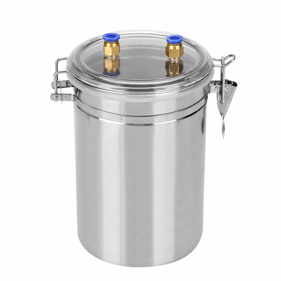 Máquina de ordeño eléctrica, máquina de ordeño portátil con bomba de vacío de acero inoxidable de 2L para Dairy Homestead(Cow)