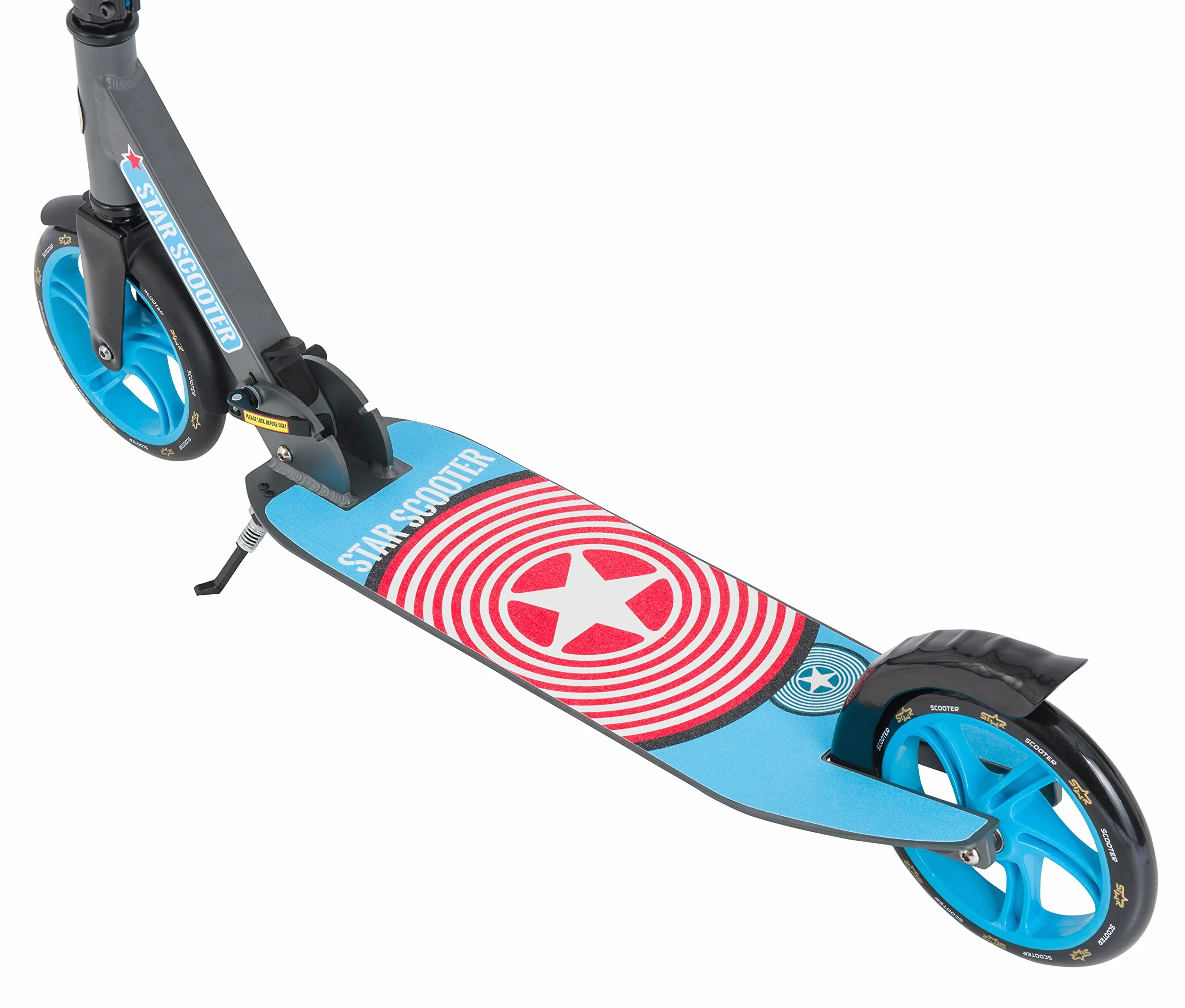 STAR SCOOTER Patinete Plegable XXL 205 mm para niños y adultos