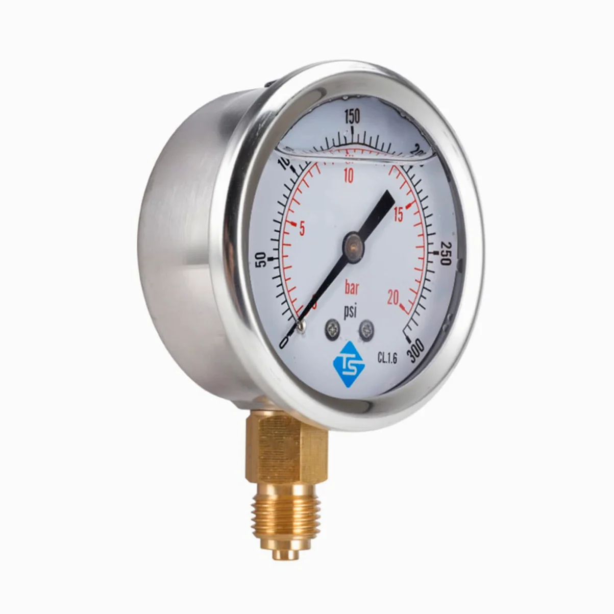 Manómetro de Agua Barómetro de Acero Inoxidable número de Suite doméstica engrase manómetro de vacío manómetro Digital de precisión Mesa de Prueba de manómetro hidráulico