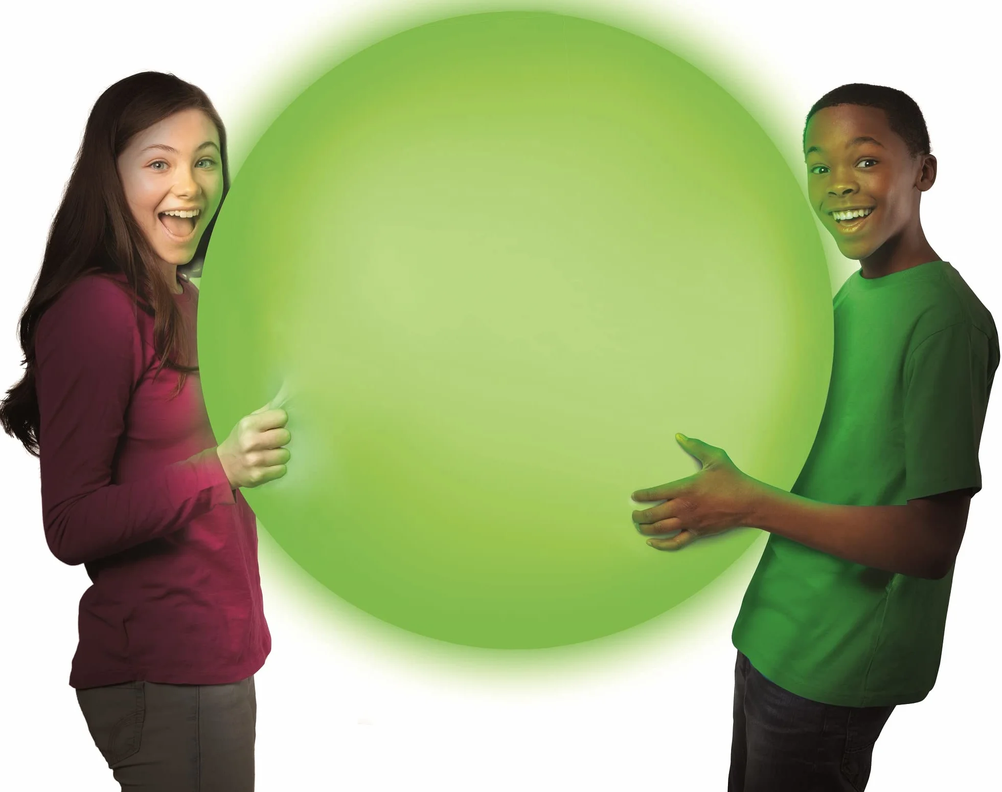 Bizak Wubble Brilla en la Oscuridad Burbuja de Aire balón resistente