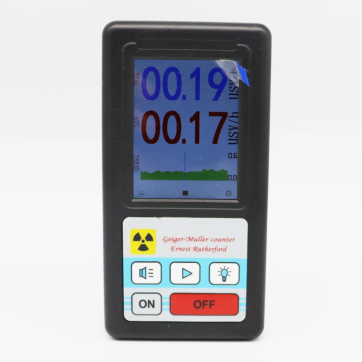 BR-6 Detector de radiación Nuclear portátil, contador Geiger, probador de rayos X, dosímetro personal, detectores de mármol(3)
