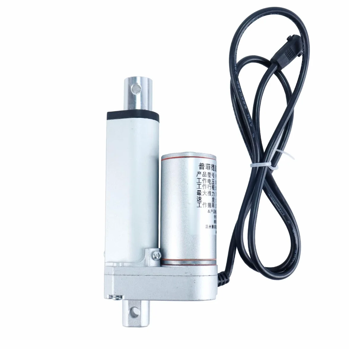 Actuador lineal eléctrico 24V CC 750N 50mm para elevación industrial
