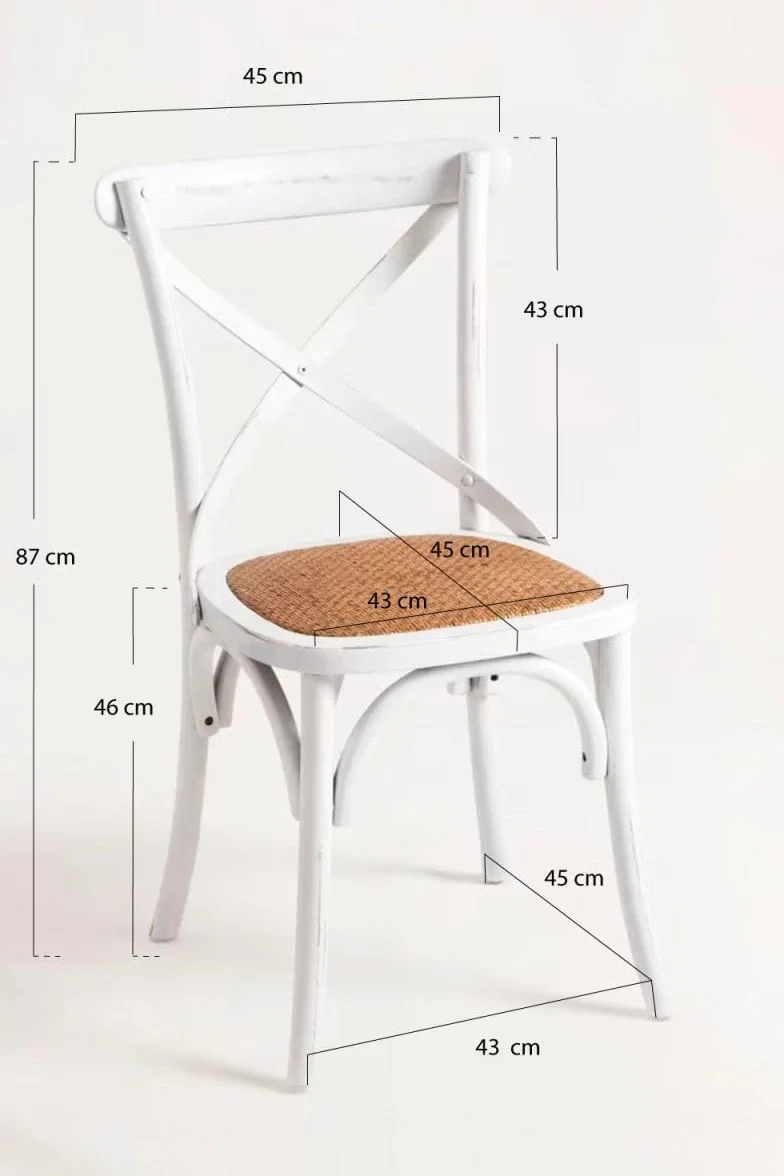 Regalos Miguel - Sillas Comedor - Silla Altea - Roble Blanco