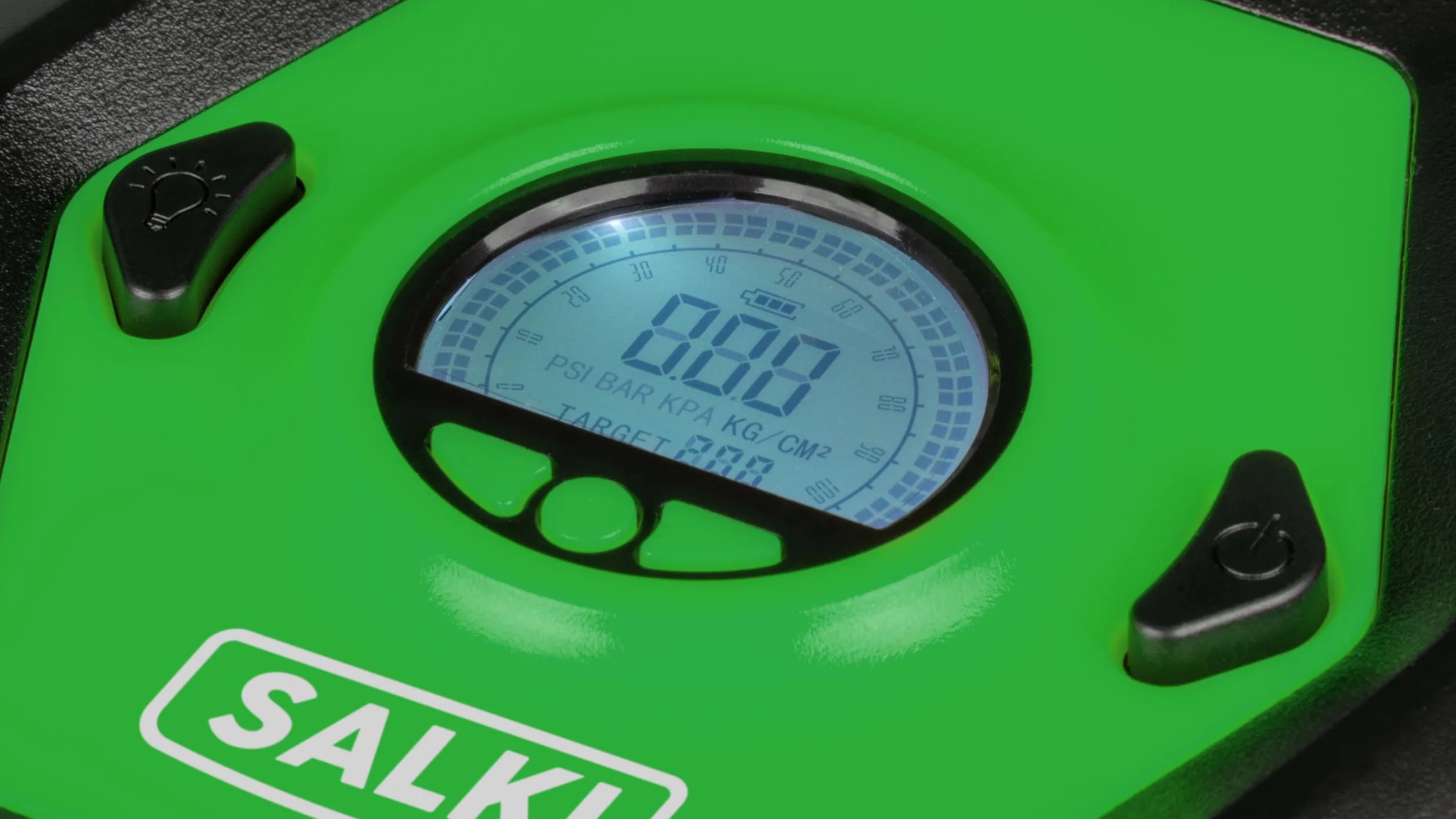 Compresor de Aire Portátil Multifuncional, Inflador de Ruedas para Coche Bicicleta Batería 2000 mAh