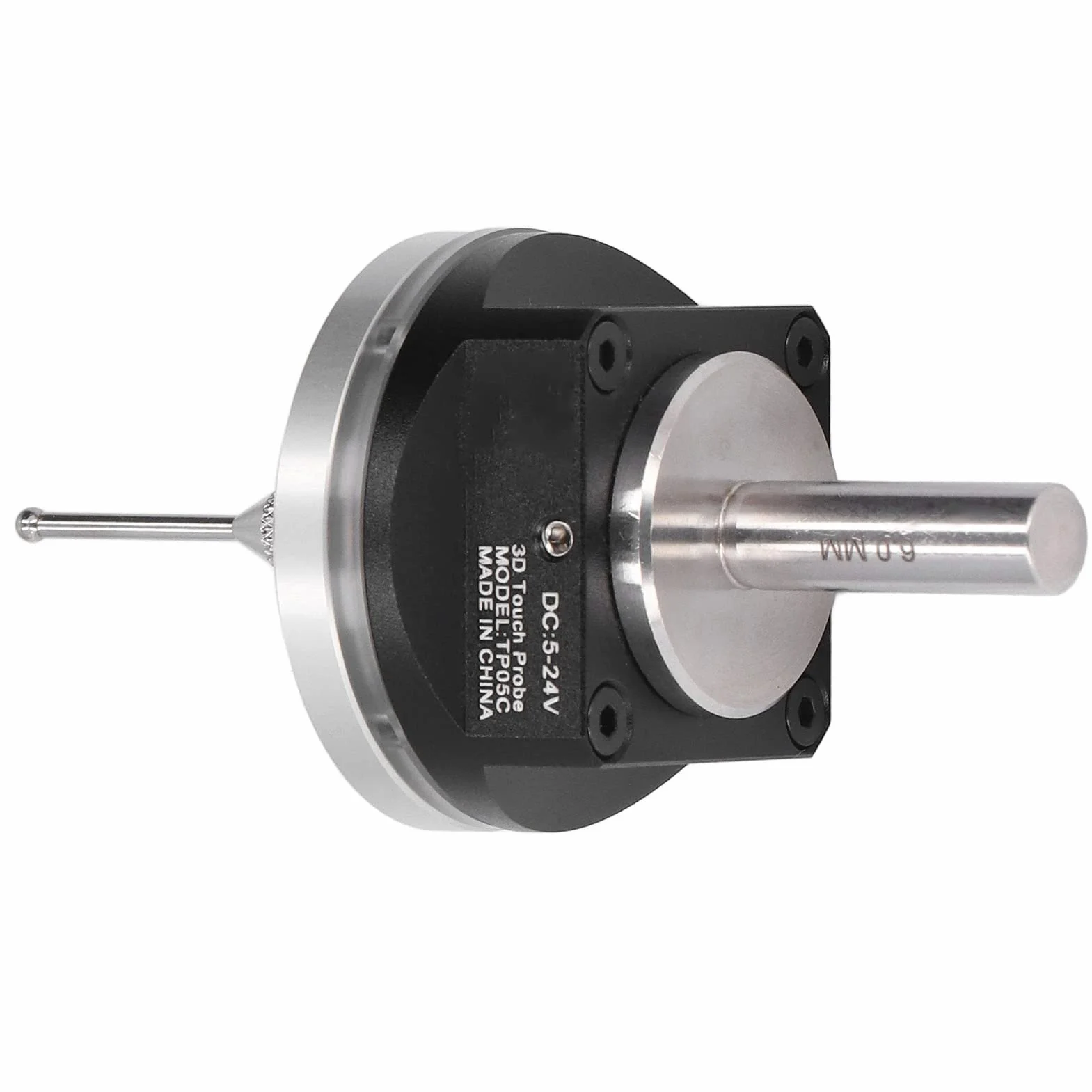 Sonda Táctil 3D CNC, Buscador de Bordes 3D Buscador de Bordes con Punta de Acero de Tungsteno de Alta Precisión Sensor de Longitud de Herramienta CNC 3D, para Dispositivos