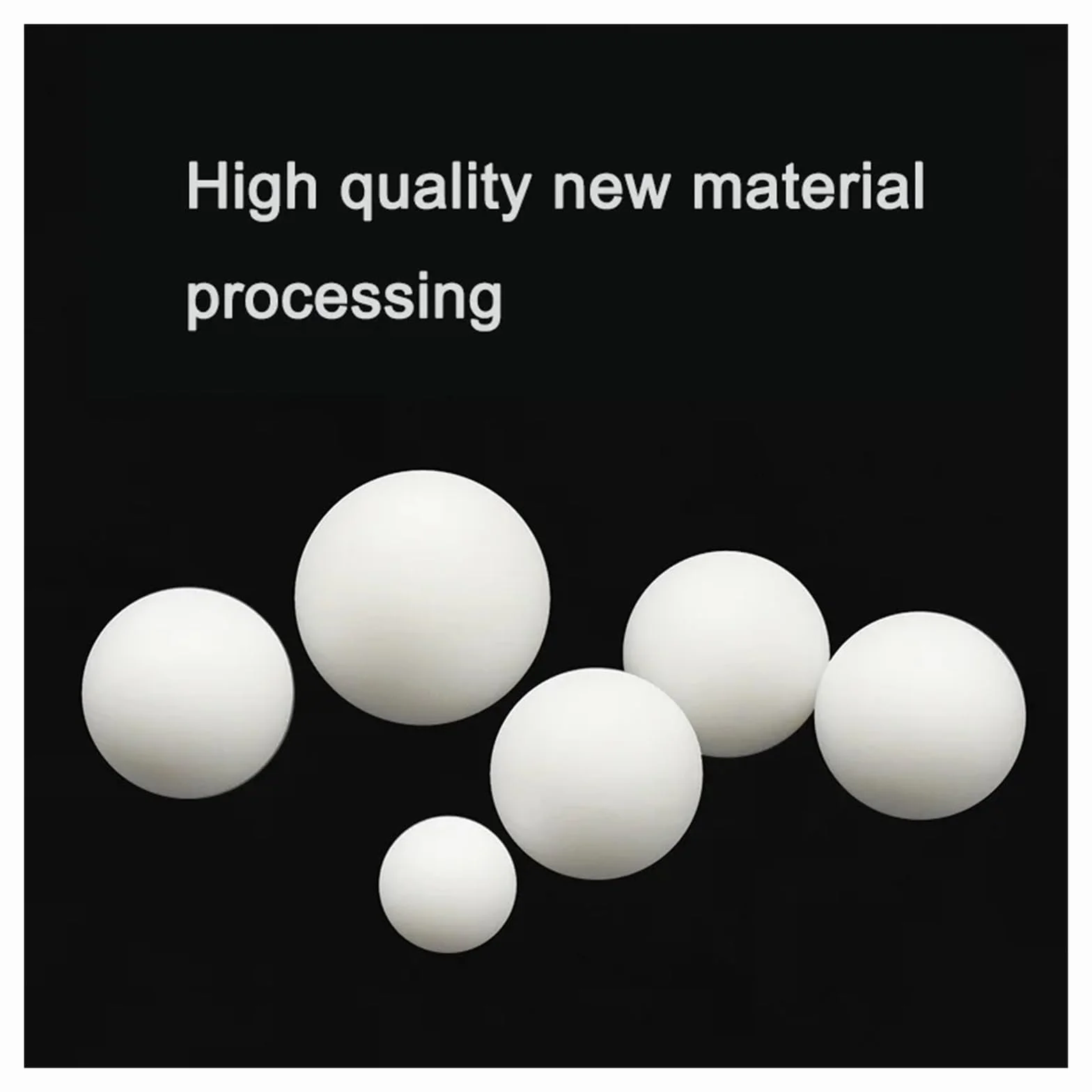 Bolas de PTFE de teflón 3-120 mm para bombas de diafragma resistentes a altas temperaturas y fricción 16 mm 10 piezas