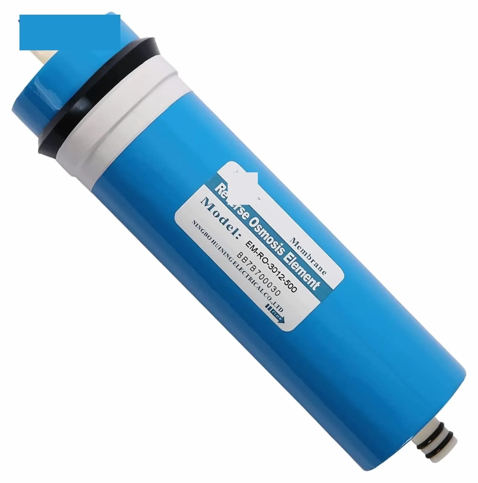 Filtro de agua de membrana de ósmosis inversa de membrana RO 500GPD, de filtración de agua purificador de agua debajo del fregadero for el hogar(3Pcs)