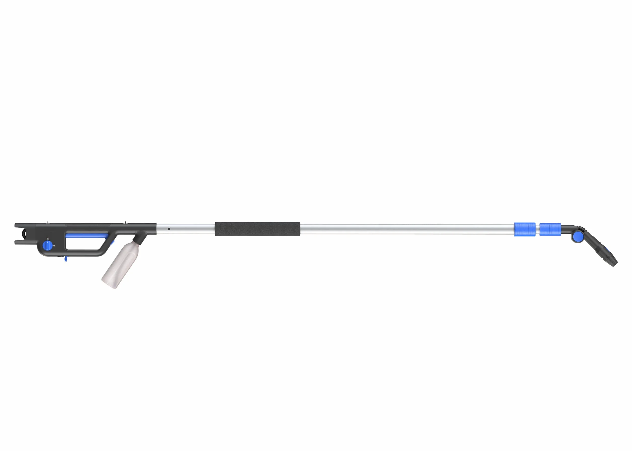 Nilfisk Lanza Extensible para Hidrolimpiadoras - Varilla Telescópica hasta 3,9 m - Ideal para Limpiar Techos, Toldos y Paneles Solares (128502121)