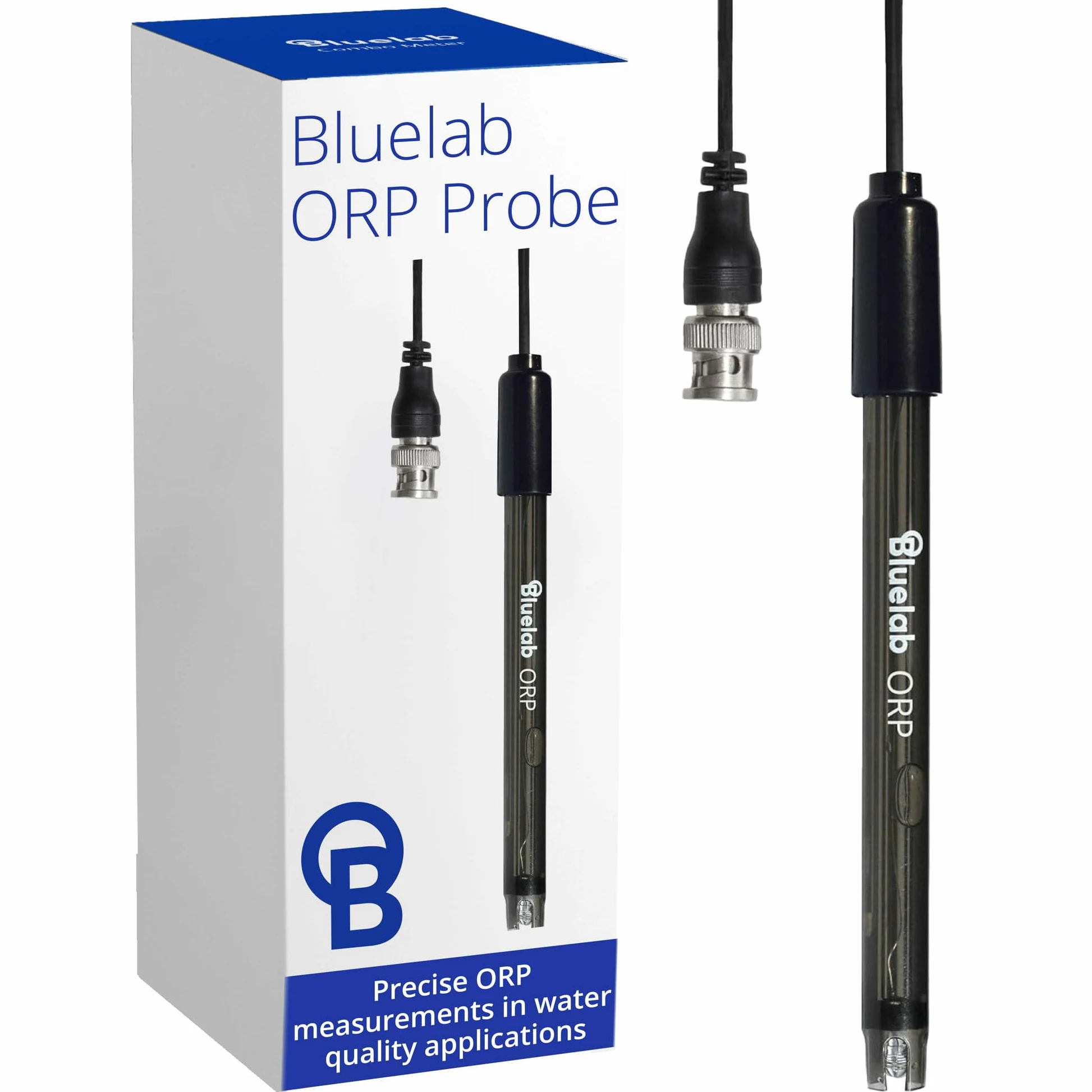Bluelab Sonda ORP - Sonda de platino resistente con diafragma cerámico y cable de 2 m para monitorear desinfectantes que contienen cloro
