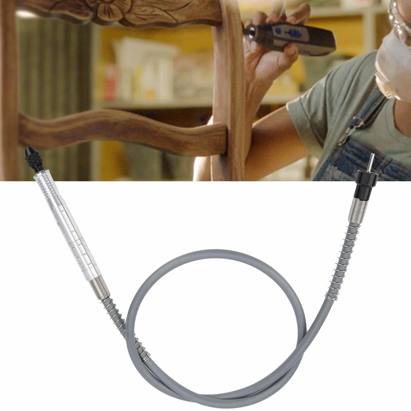Eje Flexible de Amoladora de Alta Dureza Reemplazo Duradero para Amoladora Eléctrica