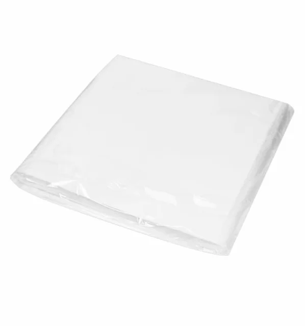 Bolsa Antigrasa Abierta Dos Lados Blanco 18x18,2 cm Papel Reciclable 100 Unidades