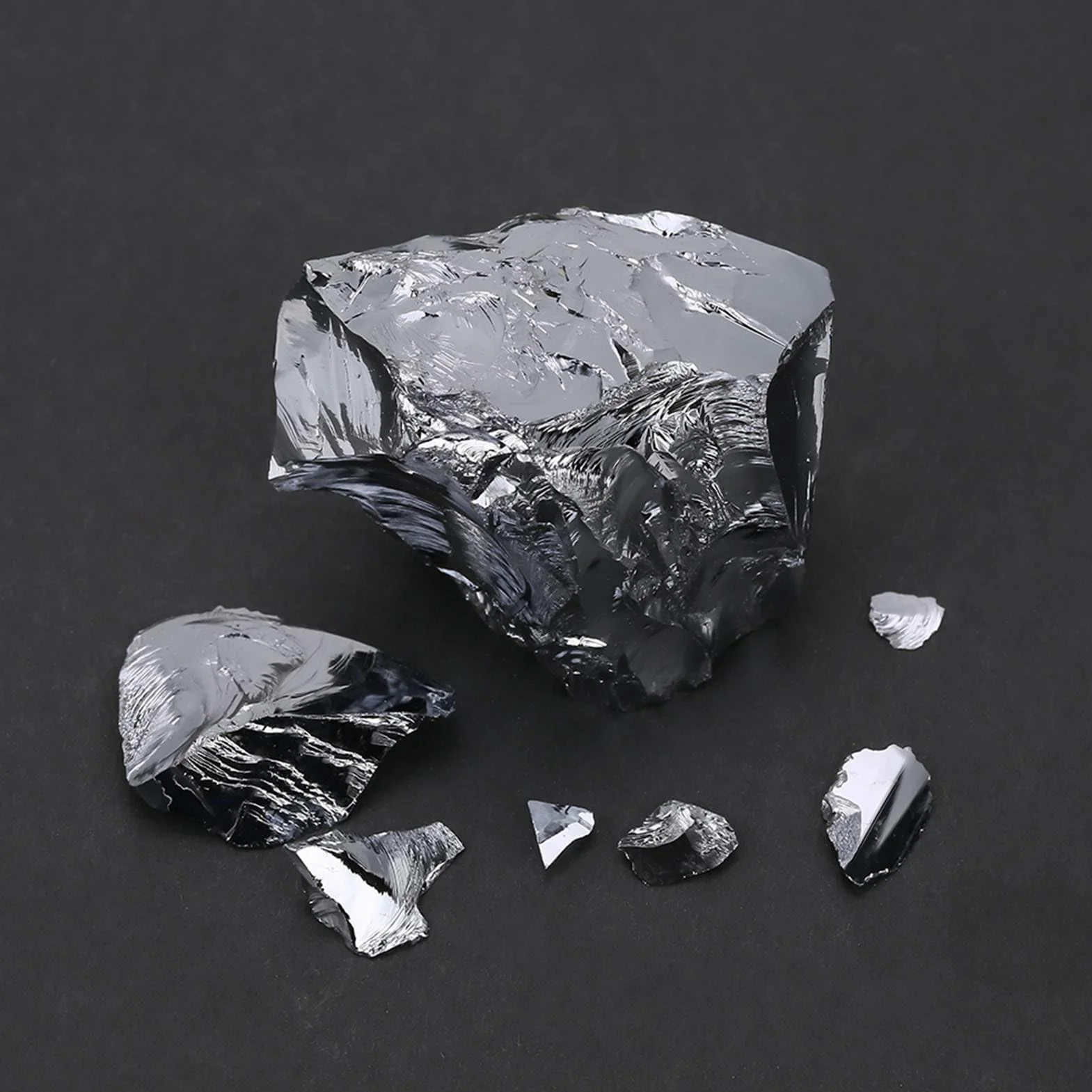 Metal Líquido de Galio de Silicio de Alta Pureza 99.99% Bloque de Silicio Monocristalino Semiconductor de Elemento 14 de Metal de Metal de Silicona (50 Gramos)