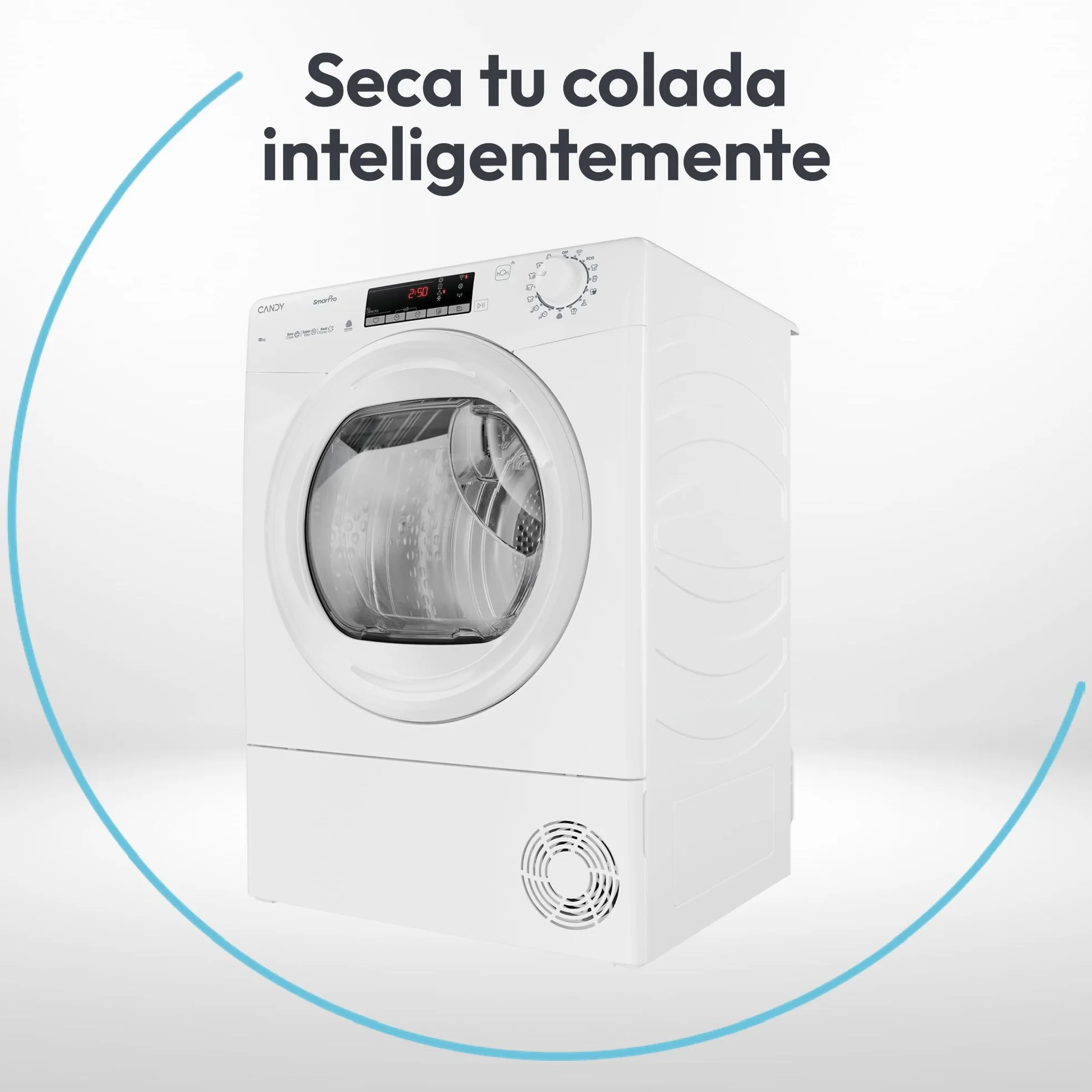 Candy Smart Pro Inverter CRO EH10N2TE-S Secadora 10KG Bomba de Calor WiFi Blanco