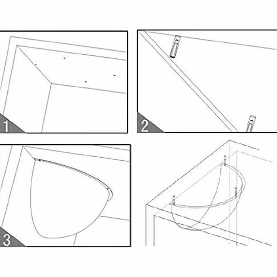 Espejo De Tráfico Espejo Convexo Lente Gran Angular De Tráfico Exterior, Espejo De Tráfico Espejo Convexo Panorámico De Media Cúpula, Ángulo De Visión De 180 Grados, Espejo Esférico De 1/4, Espejo De