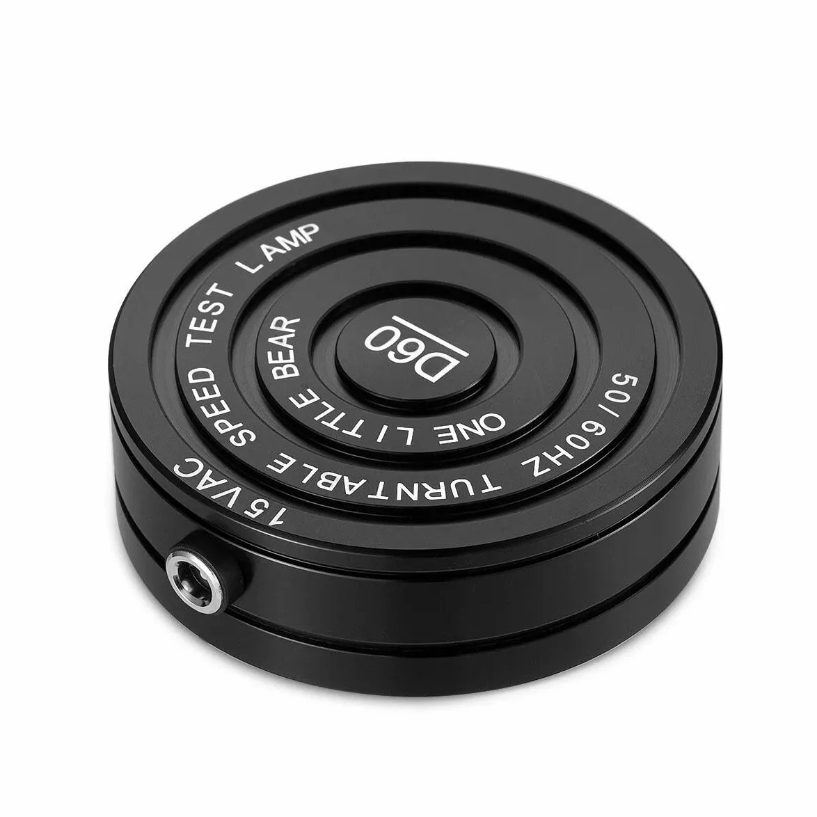 Nobsound Luz estroboscópica de velocidad estroboscópica de 50/60 Hz + disco de tacómetro para reproductor de registro LP Turntable