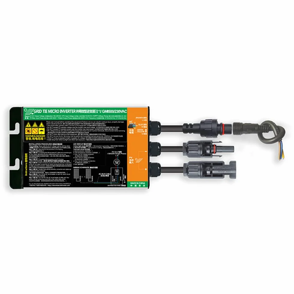 Y&H - Microinversor de red MPPT de 700 W, de 18 V-50 V CC a 220 V CA, para paneles solares fotovoltaicos de 36 V