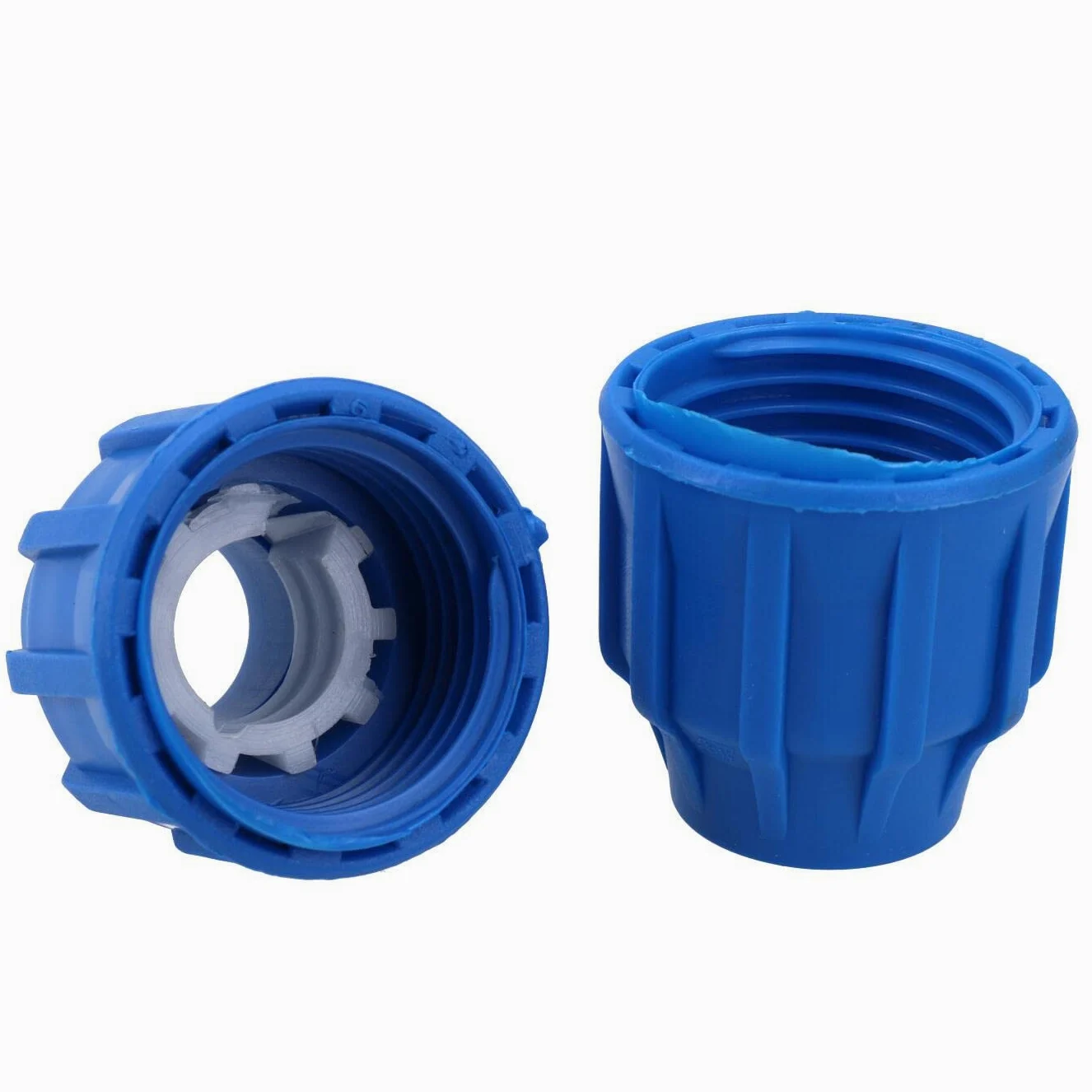 20 x 20 mm MDPE Conector de acoplamiento de compresión de tubo recto 10 unidades