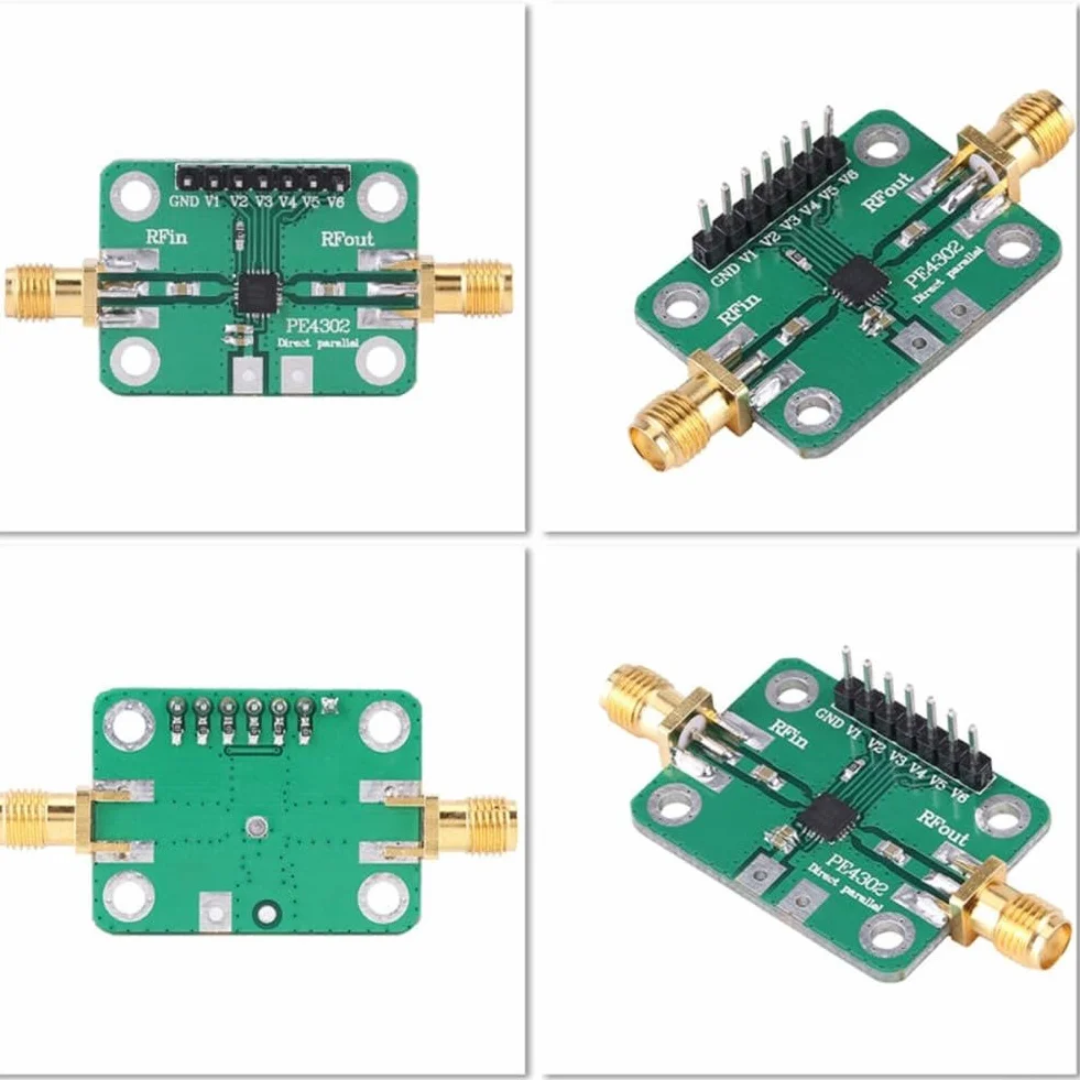Atenuador de Control Numérico PE4302 RF 1MHz-4GHz Paralelo Industrial