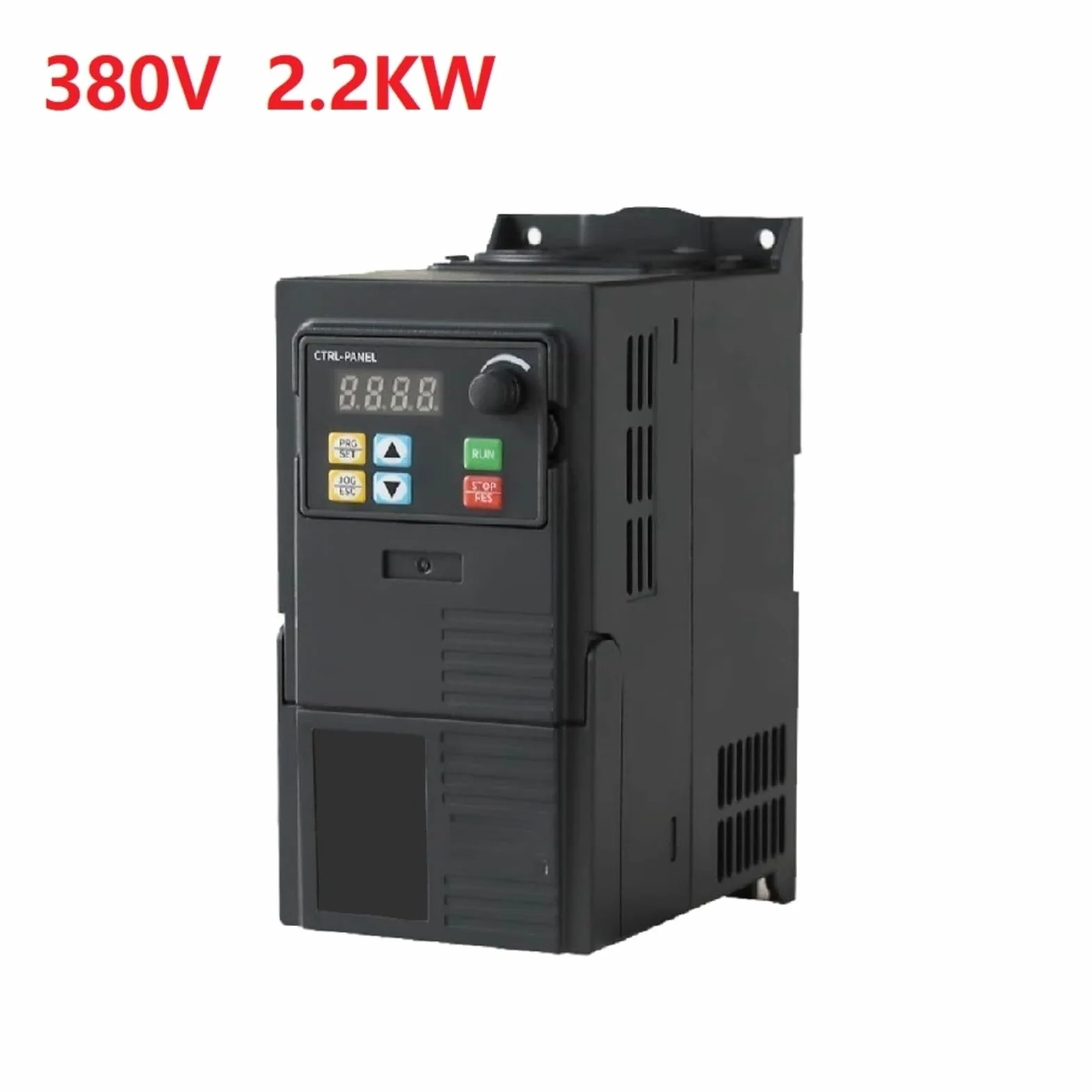 Inversor de frecuencia variable de 2,2 kW, 380 V, trifásico, con regulador PLC PID integrado, estabilizador de voltaje AVR, para bombas, ventiladores, máquinas CNC, cintas transportadoras, modelo de