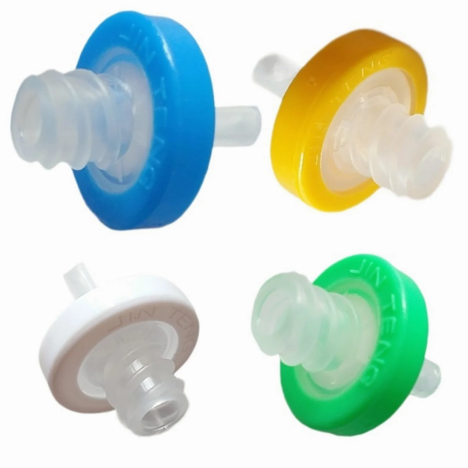 100 unids/lote material de laboratorio Nylon/PES/PTFE filtro de jeringa de membrana miliporo 13mm 25mm con tamaño de poro 0.22um/0.45um/0.8um(25mm 0.22um PES)