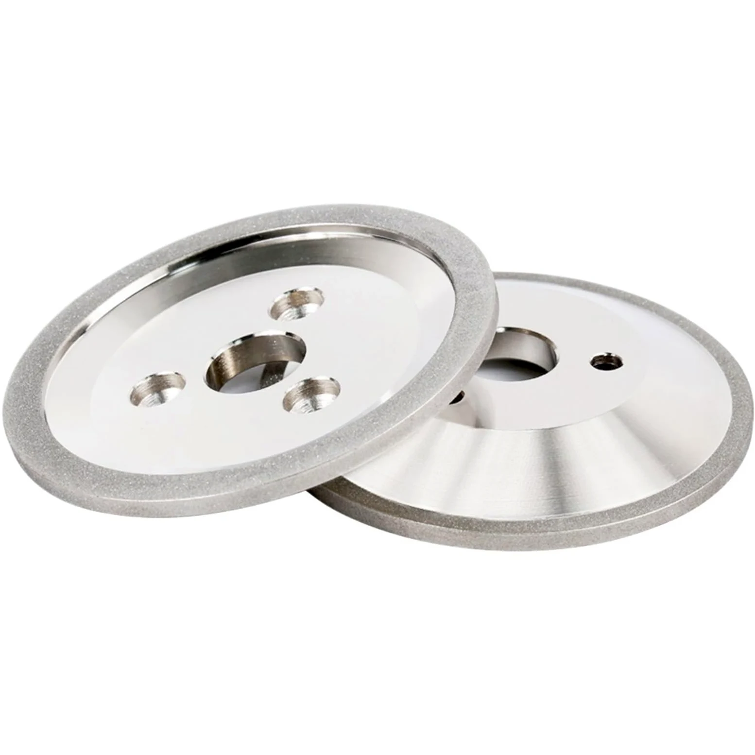 Disco abrasivo de diamante de tres agujeros de 125 mm for afilar cuchillos, disco abrasivo de alta precisión for acero de tungsteno, 1 pieza(3000grit-45DEG)