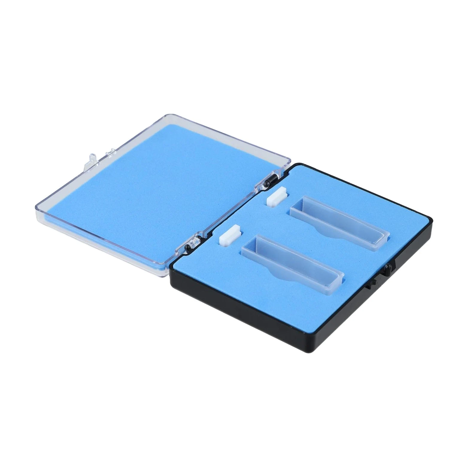 Espectrofotómetro de cuarzo, 2 piezas de 10 mm cristal cuarzo for espectrofotómetro 751722, soluciones neutras, resistentes al calor