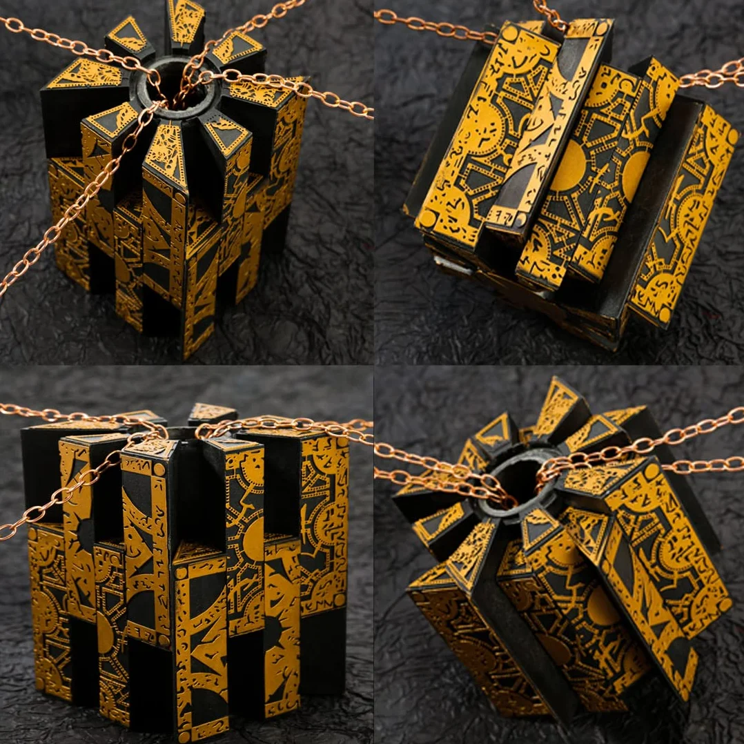 Hellraiser Puzzle Box Lament Configuration Horror Movie Prop Model Decoration