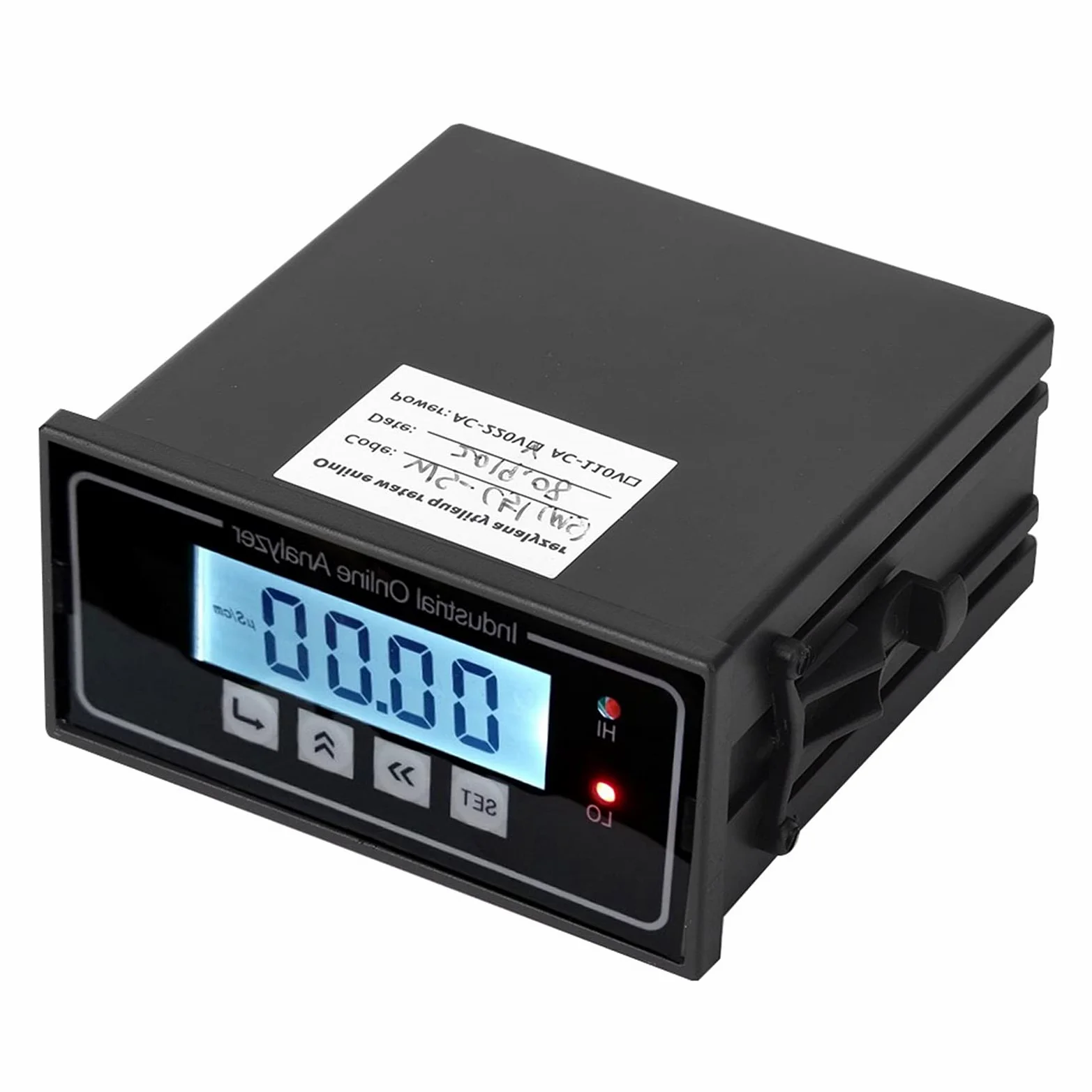 Medidor de Conductividad Eléctrica, Comprobador de Conductividad Estable Y sin Mantenimiento con Pantalla LCD para la Industria Alimentaria Y de Bebidas para la Industria Química Electrónica