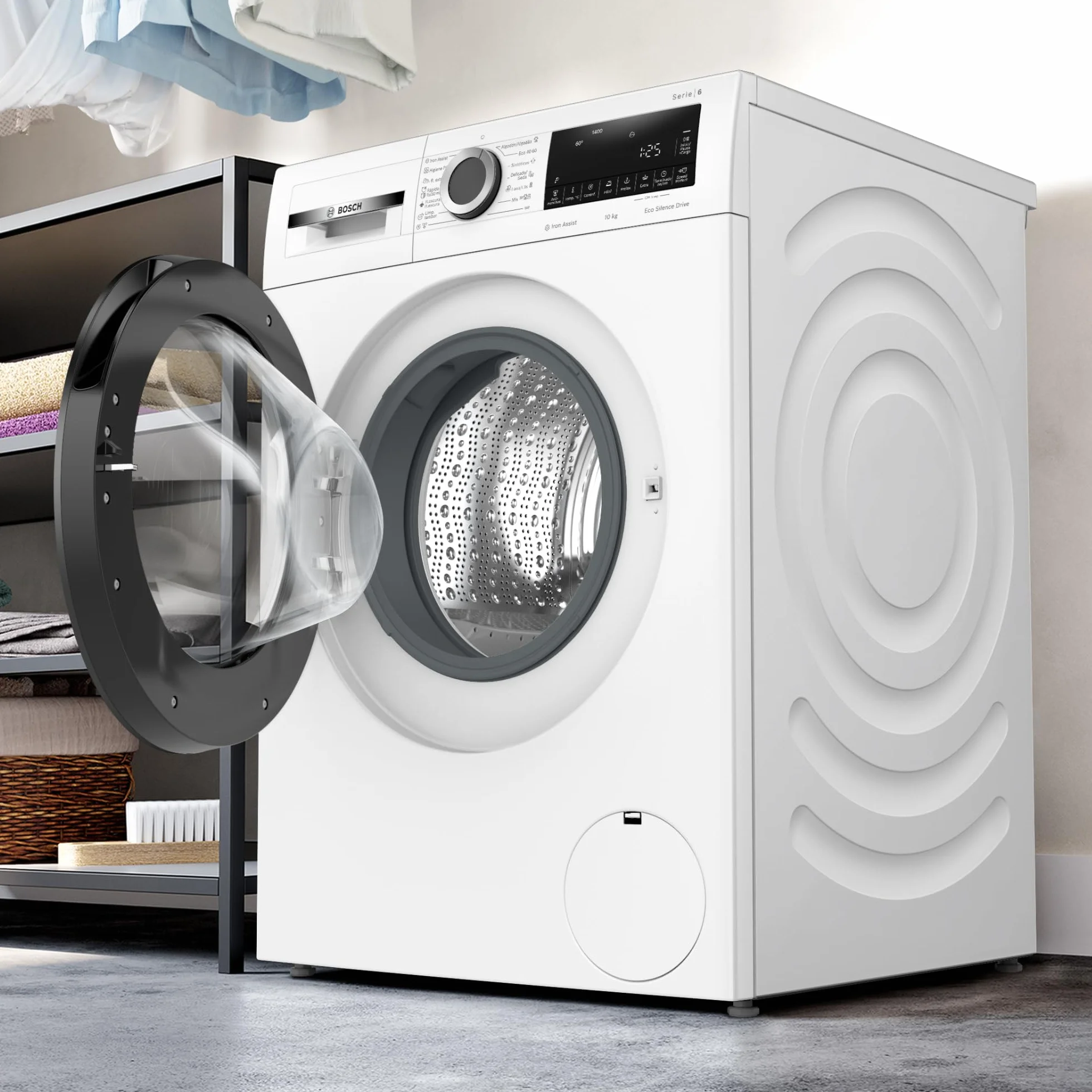 Bosch WGG254Z5ES Lavadora Carga Frontal 10kg Iron Assist AntiManchas Blanco