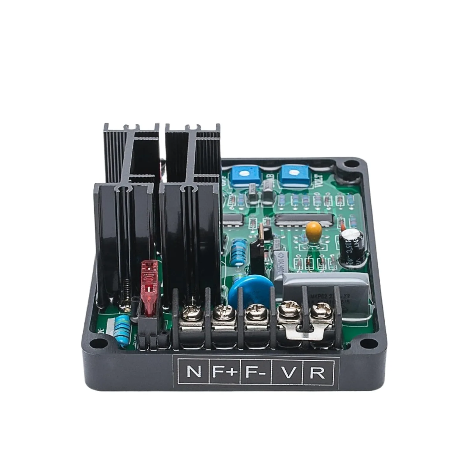 Regulador de voltaje del generador AVR GAVR 12A, motor sin escobillas, alternador de CA