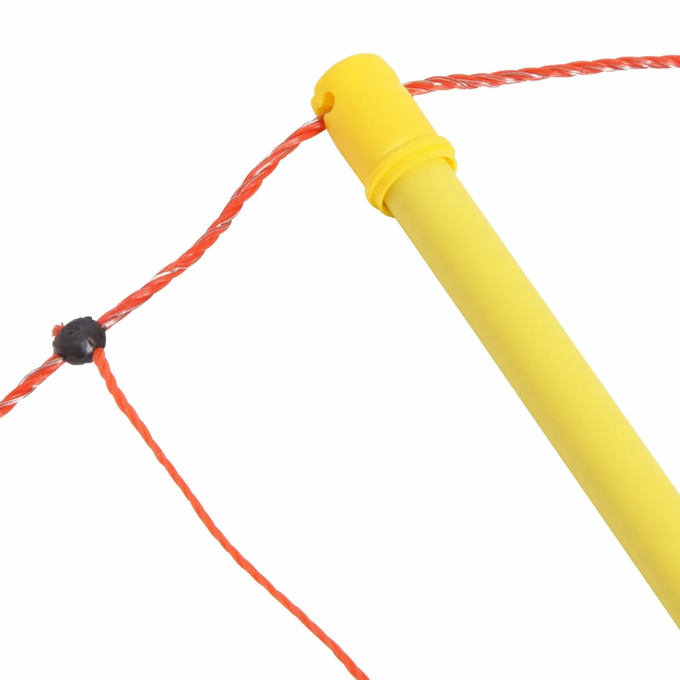 VOSS.farming Malla eléctrica para ovejas, Cabras, Rollo de 50m de Longitud y 90cm de Altura, 14 Postes de Punta Doble y Kit de reparación