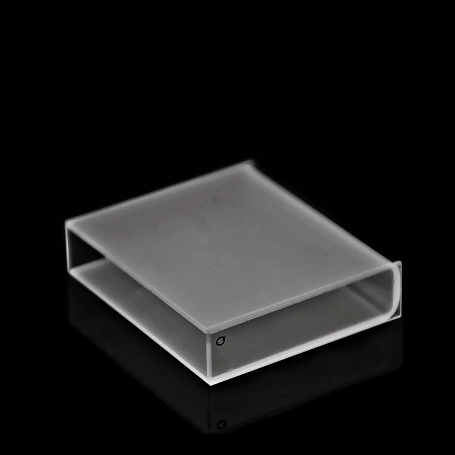 Laboratorio de óptica científica, Celdas de absorción de cuarzo de 40 mm, cubeta de cuarzo de 14 ml for espectrofotómetro, resistentes a ácidos y álcalis, paquete de 2