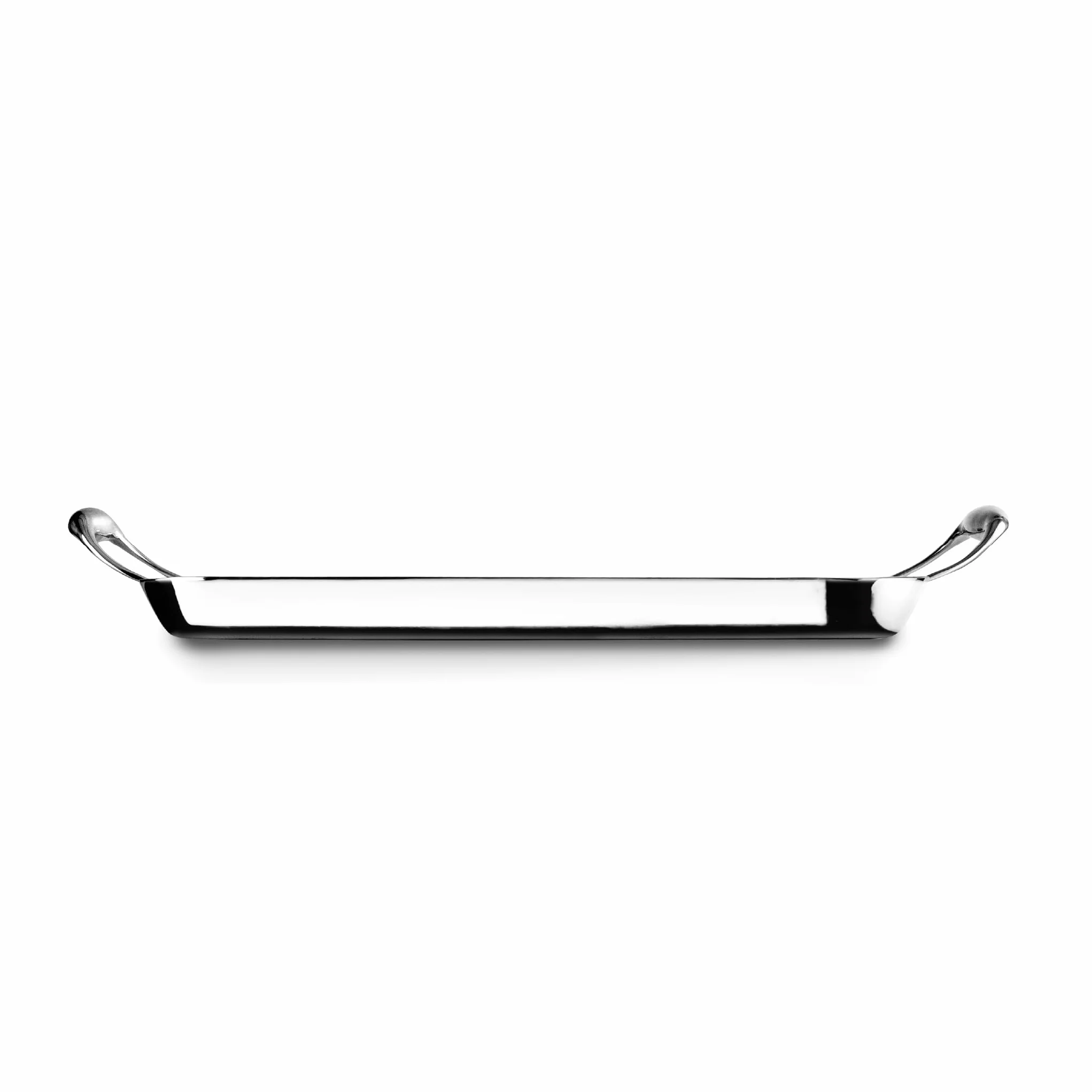 IBILI Grill Plancha Ondulado Tricapa Triply 38x25 cm Acero Inoxidable Apto Induccion