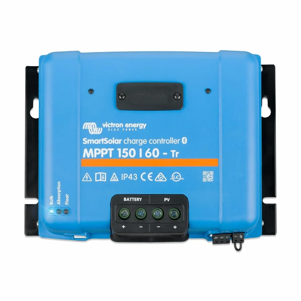 Victron Energy SmartSolar MPPT TR 150V 60 amperios 12/24/36/48-Voltios Controlador de Carga Solar (Bluetooth)