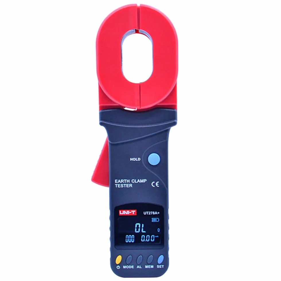 UNI-T UT278A+ Serie UT270 Probador de Tierra de la Abrazadera con Corriente de Fuga, 30A