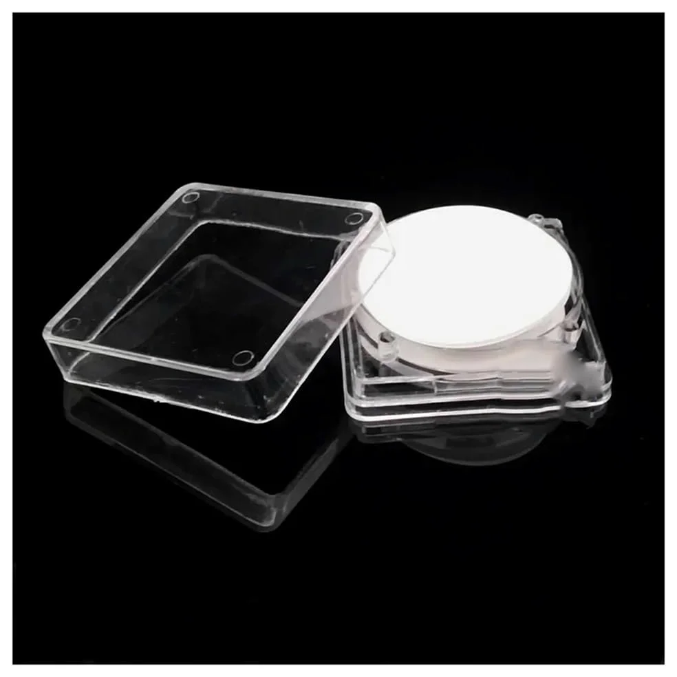 Cristalería de Laboratorio Membrana de filtro microporoso de papel de laboratorio, 50 unidades/caja, 13 mm-100 mm(80mm)