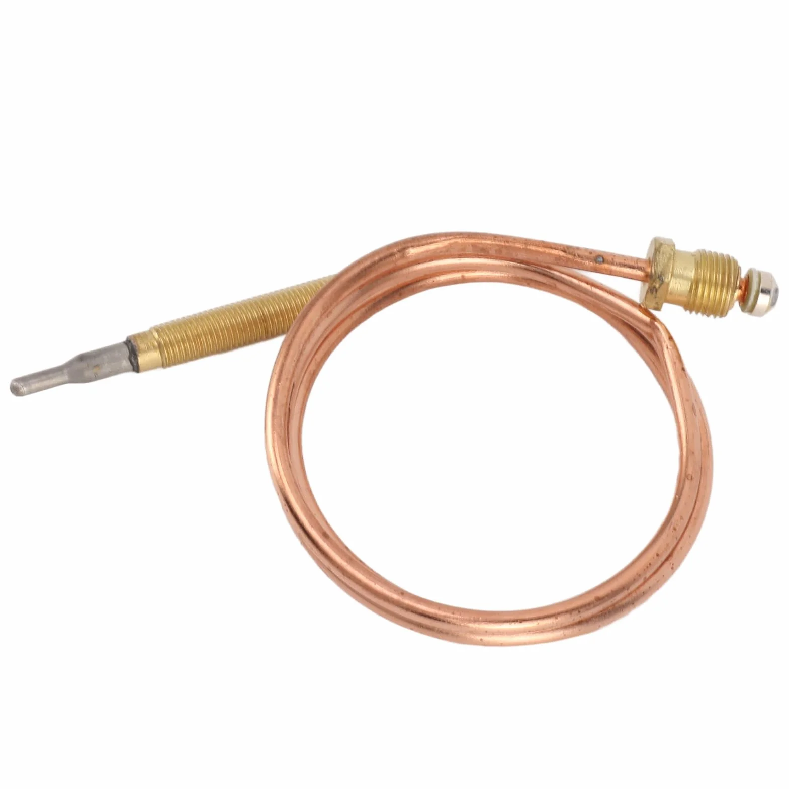 Termopar de Repuesto Universal, Cobre Resistente a Altas Temperaturas para Estufas de Chimenea, Hornos de Gas, Calderas