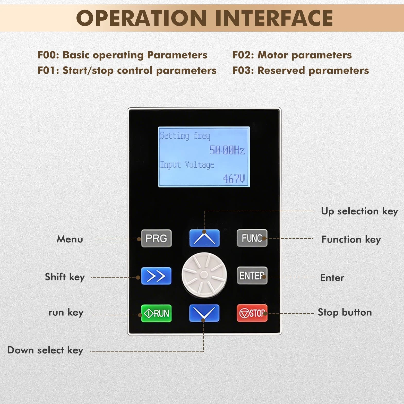 Variador de frecuencia 220V a 380V, 4KW VFD Profesional Variador de frecuencia Monofasico a Trifasico, 220V Entrada monofásica 380V Salida trifásica,para Control de Velocidad CNC del Motor del Husillo
