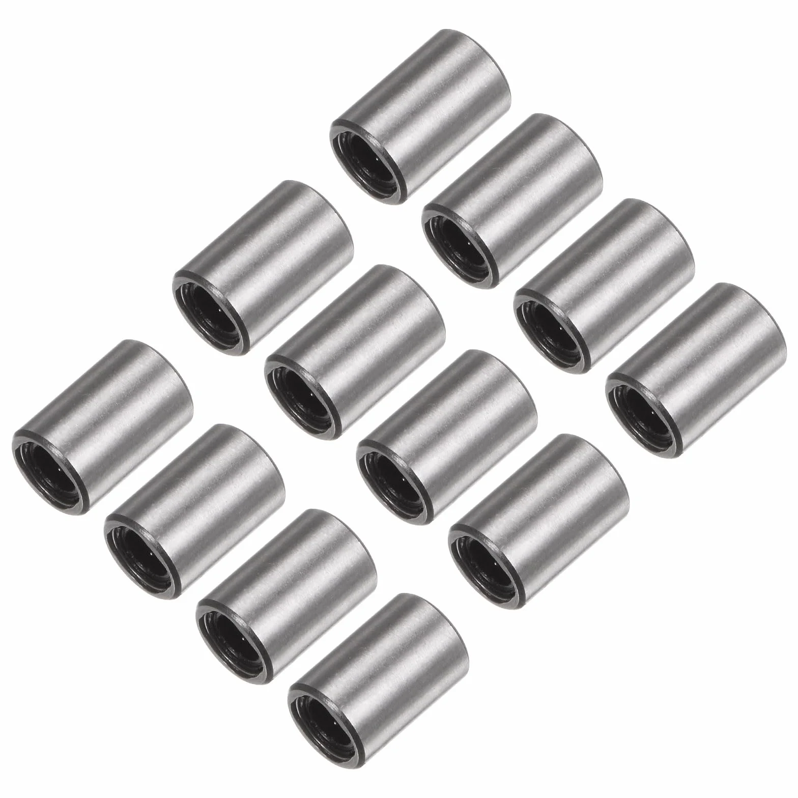 QUARKZMAN 12pcs LM4UU Rodamientos Lineales 4x8x12mm para CNC Impresora 3D