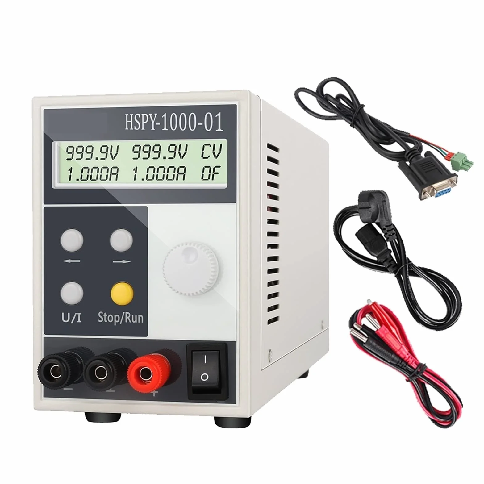1000V 0.1A 1A 4 dígitos DC fuente de alimentación conmutada de laboratorio laboratorio de alta precisión ajustable 0,01 V 0.001A fuente de banco programable(1000V 1A)