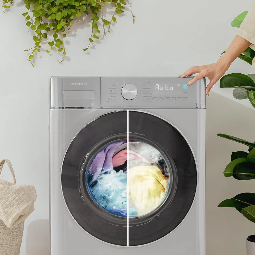 Cecotec Bolero Wash&Dry 8590 Lavadora Secadora 8.5kg 1400RPM Inverter Steel