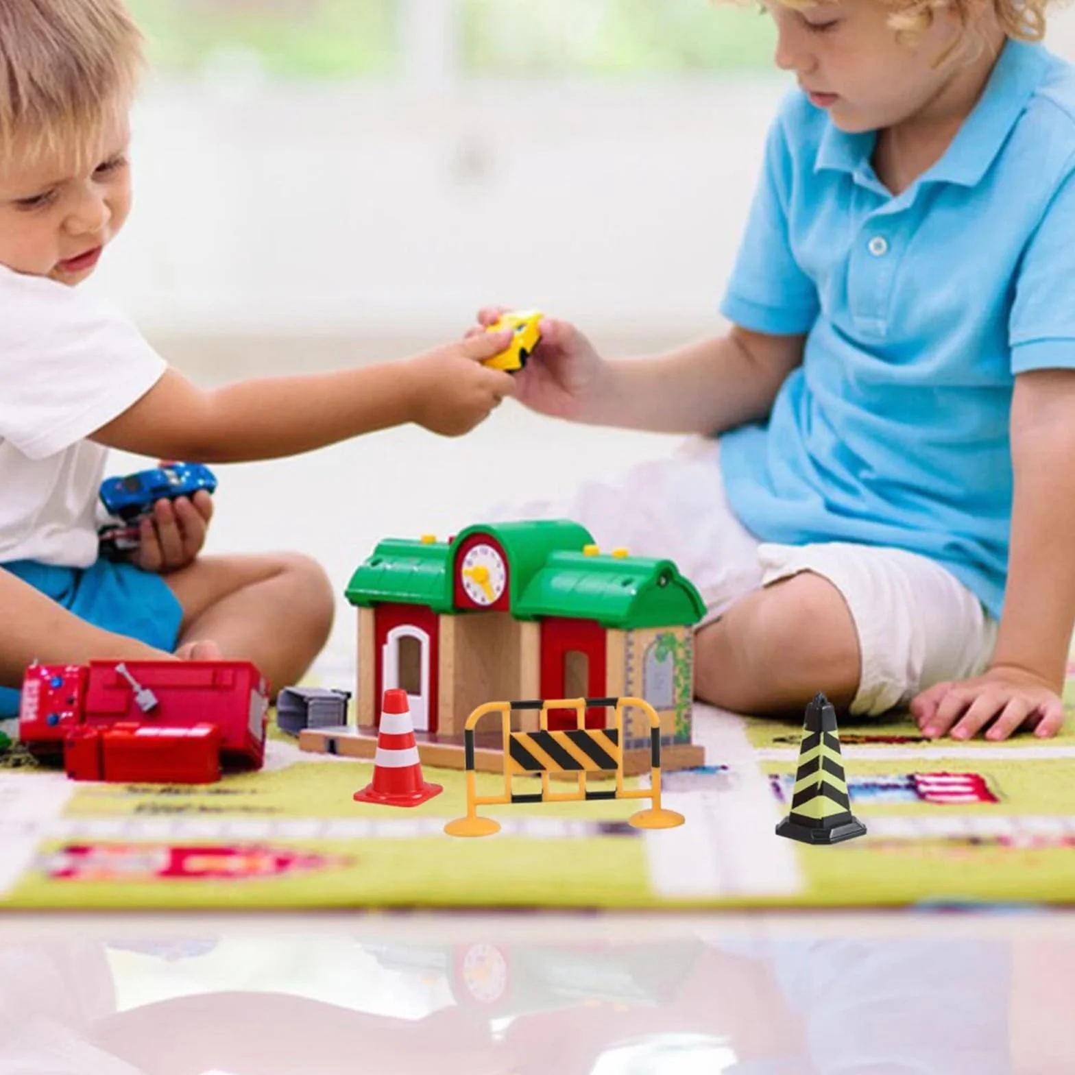 Señales de Tráfico para Niños, Juego de Juguetes Educativos, 24 Piezas
