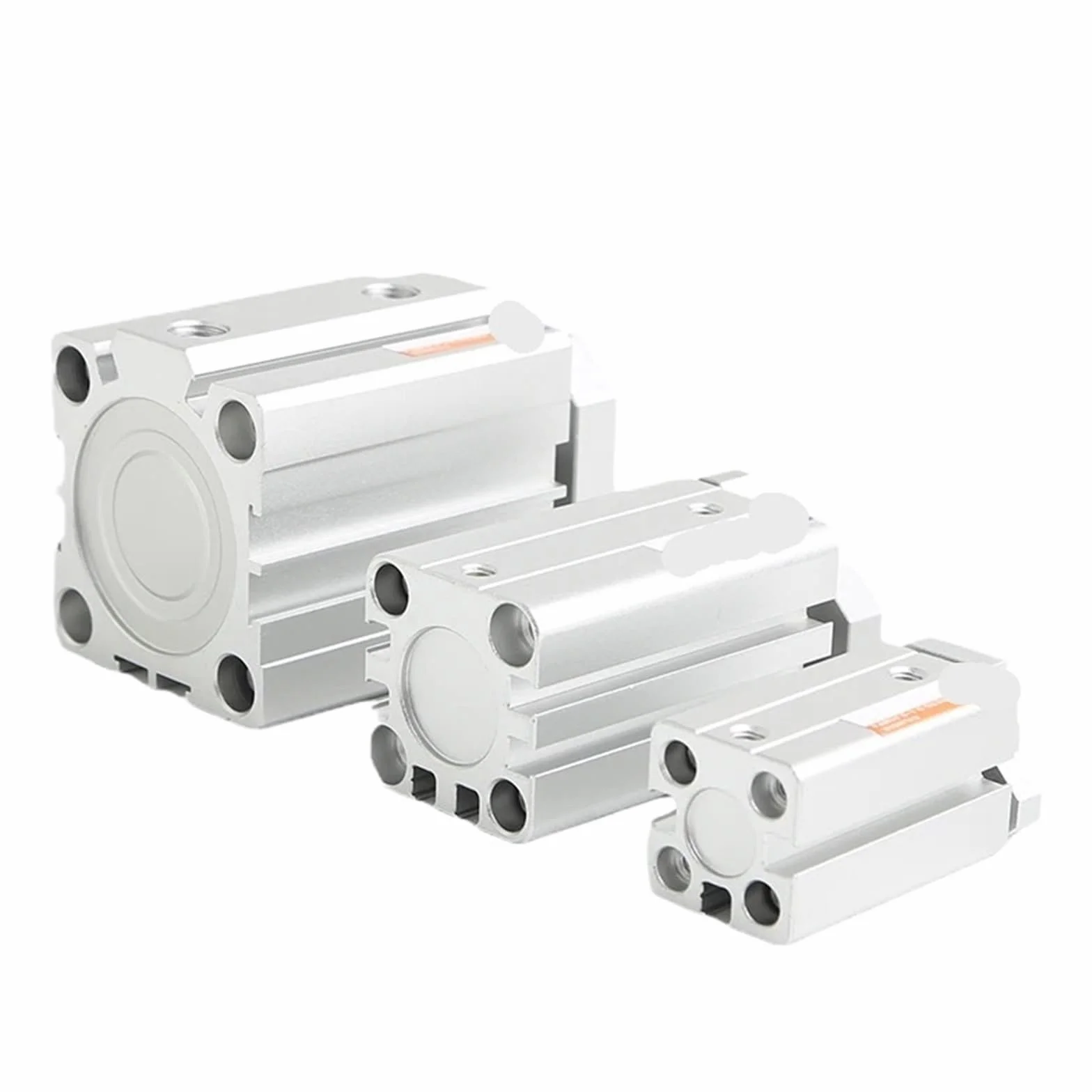 1 Uds. Cilindro fino de tres ejes y tres varillas con varilla guía TACQ12 16 20 25 32 40 50 63 80-5 10 15 20 25 30 35 40 50 100(50mm Without Magnet,TACQ50)